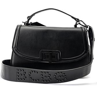 BCBGeneration Turn Lock Flap Top Handle Crossbody Bag