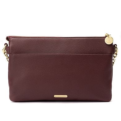 BCBGeneration Double Compartment Zip Crossbody Bag