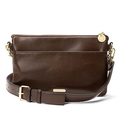 BCBGeneration Double Compartment Zip Crossbody Bag