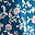 Blue Pink Vine Floral