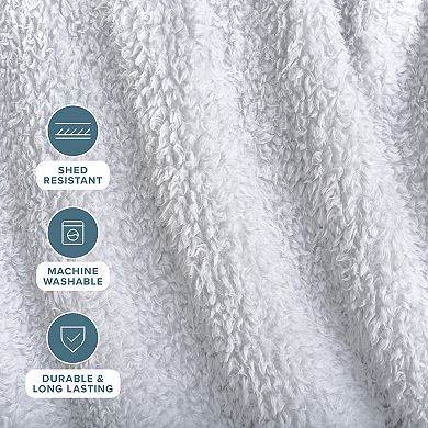 Bare Home Faux Shearling Blanket