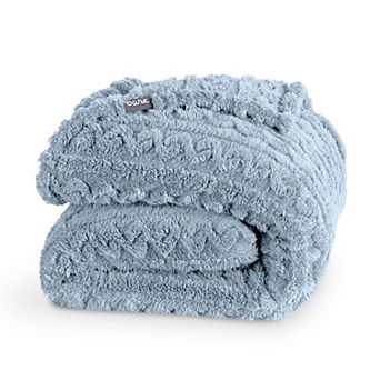 Bare Home Faux Shearling Blanket