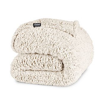 Bare Home Faux Shearling Blanket