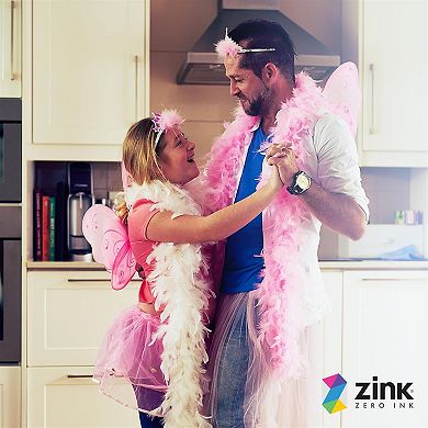 Zink Colorful Feather Boa Pack - 6 Fluffy Feather Boas for Dress-Up, Party Favors, Photo Booths