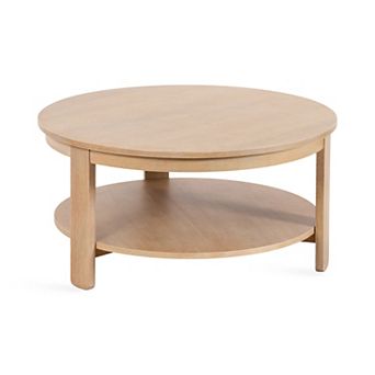 Foxford Round Wood Coffee Table