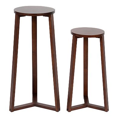 Rioux Round Wood Nesting Tables