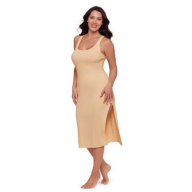 Women's S3 Swim Slit Midi Dress Coverup
