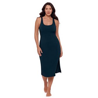 Women's S3 Swim Slit Midi Dress Coverup