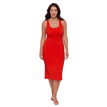 Women's S3 Swim Slit Midi Dress Coverup