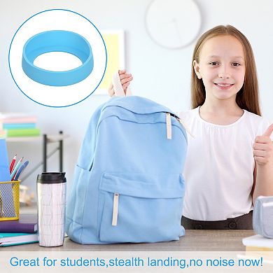 4pcs Water Bottle Boot, Protective Silicone Boot Sleeve Non Slip Bottom Cover Bumper