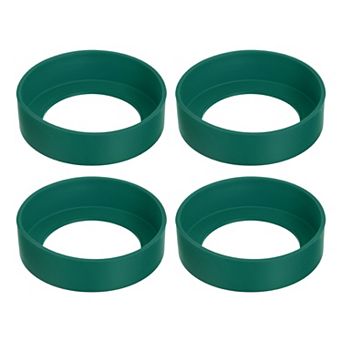 4 pc Water Bottle Boot, Protective Silicone Boot Sleeve Non Slip Bottom Cover Bumper