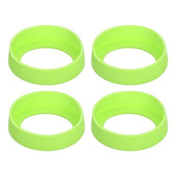 4 pc Water Bottle Boot, Protective Silicone Boot Sleeve Non Slip Bottom Cover Bumper