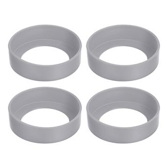 4 pc Water Bottle Boot, Protective Silicone Boot Sleeve Non Slip Bottom Cover Bumper