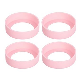 4 pc Water Bottle Boot, Protective Silicone Boot Sleeve Non Slip Bottom Cover Bumper