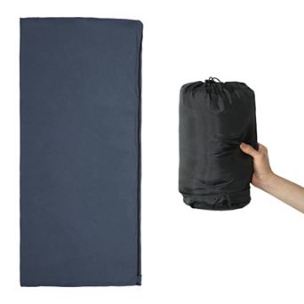 Sleeping Bag Liner, Single Sleeping Bag, Camping Sleeping Bag Travel Sheet with Zipper 70.87"x31.50"