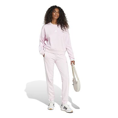 Women's adidas Essentials 3-Stripes French Terry Cuffed Sportswear Pants
