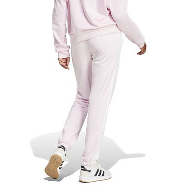 Women's adidas Essentials 3-Stripes French Terry Cuffed Sportswear Pants