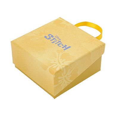 Disney's Lilo & Stitch Fine Silver Plated Crystal Pendant Necklace