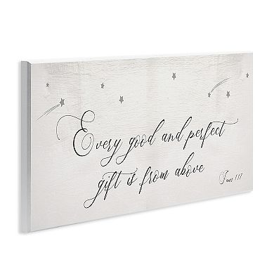 Stupell Home Decor Sentiment Gift Phrase Shooting Stars Plaque Wall Art