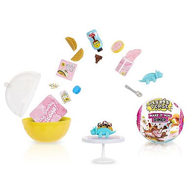 Make It Mini Foods Diner Series 4 Miniature Food Playset