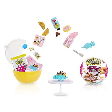 Make It Mini Foods Diner Series 4 Miniature Food Playset