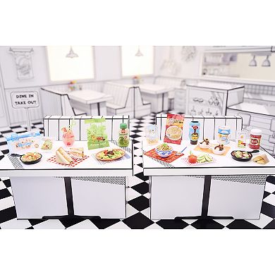 Make It Mini Foods Diner Series 4 Miniature Food Playset