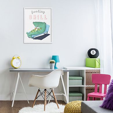 Stupell Home Decor Feeling Chill Framed Wall Art