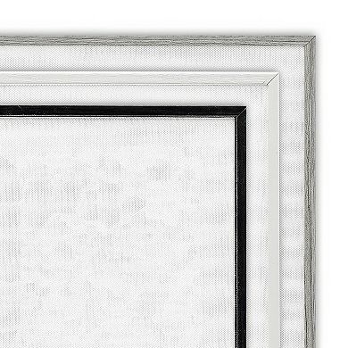 Stupell Home Decor Dinosaur Astronauts on Space Planets Framed Floating Canvas
