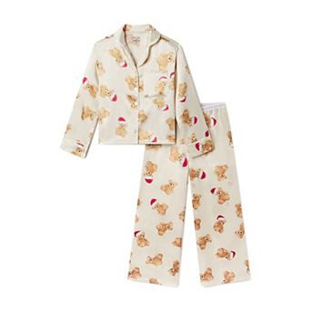 Girls 7-18 Limited Too Jacquard Charm Pajama Top & Pajama Pants Set