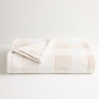 The Big One® Plaid Plush Throw Blanket