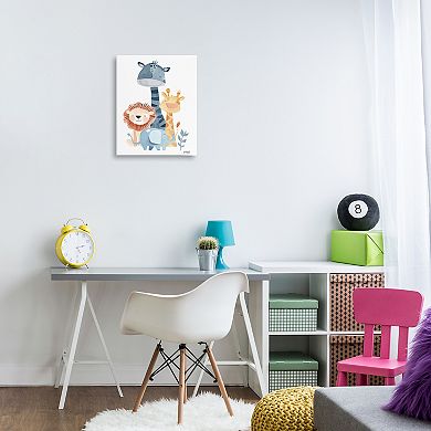 Stupell Home Decor Gentle Nursery Animals Canvas Wall Art