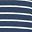 Navy Ivory Stripe