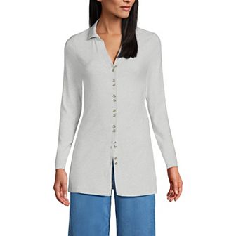 Women's Lands' End Long Sleeve Tunic Top