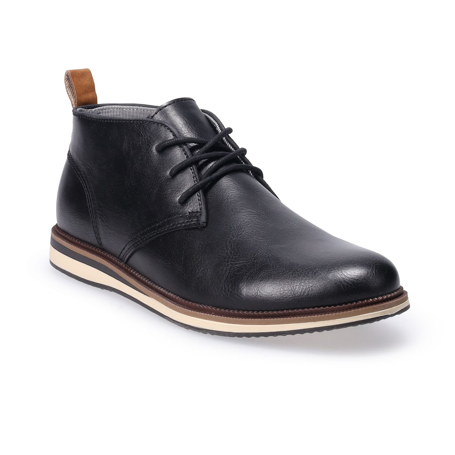 Мужские ботинки Sonoma Goods For Life Hommer Freer Comfort Chukka, цвет: Чёрный