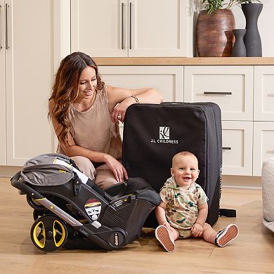 J.L. Childress Elite Padded Travel Bag for Car Seat and Stroller Combo