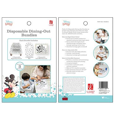 Disney's Mickey Mouse & Friends 3-pk. Dining Out Bundles by J.L. Childress