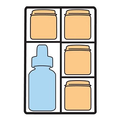 J.L. Childress Pack 'N Protect Cooler Bag for Glass Bottles and Containers