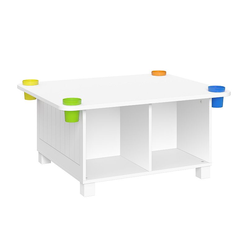 UPC 840236302406 product image for RiverRidge Home Kids Desk and Art Activity Table with 4 Storage Cubbies and Cups | upcitemdb.com