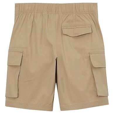 Boys 4-16 Lands' End Stretch Canvas Cargo Shorts
