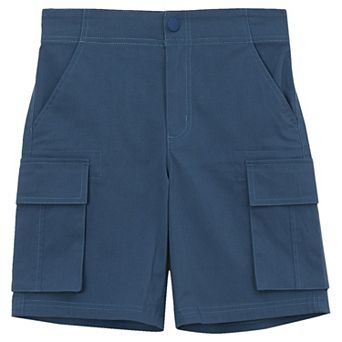 Boys 4-16 Lands' End Stretch Canvas Cargo Shorts