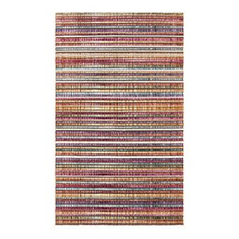 Unique Loom Static Deepa Multicolor Rug