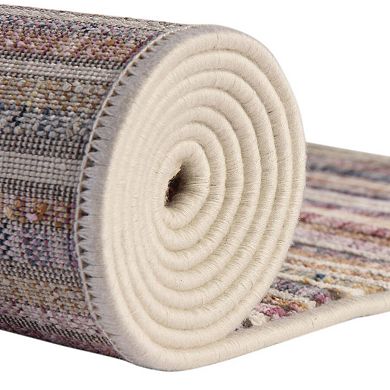 Unique Loom Static Deepa Multicolor Rug
