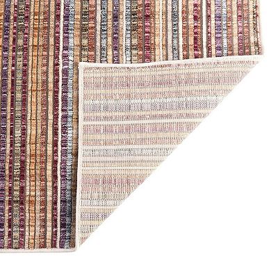 Unique Loom Static Deepa Multicolor Rug