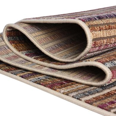 Unique Loom Static Deepa Multicolor Rug