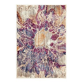 Unique Loom Imersion Deepa Multicolor Rug