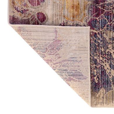 Unique Loom Imersion Deepa Multicolor Rug