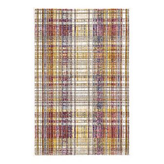 Unique Loom Gingham Deepa Throw Rug, Area Rug or Runner