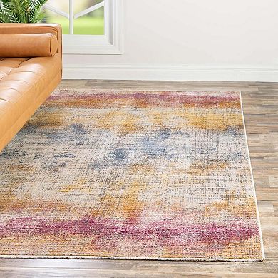 Unique Loom Whane Deepa Throw Rug, Area Rug or Runner