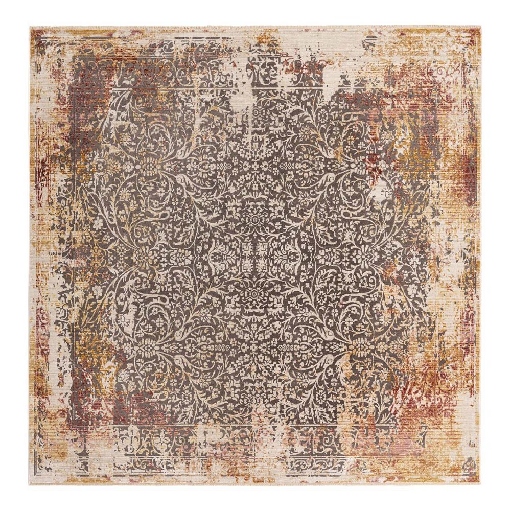 Unique Loom Emblem Deepa Throw Rug, Area Rug or Runner