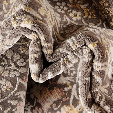 Unique Loom Emblem Deepa Throw Rug, Area Rug or Runner